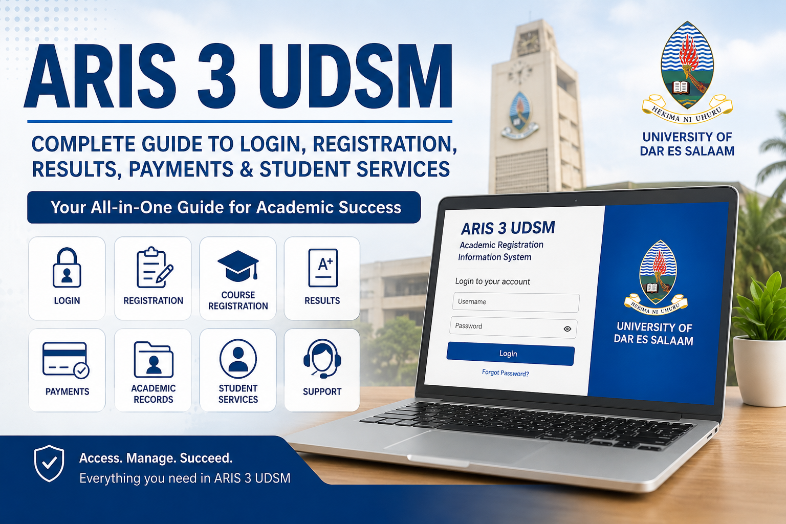 ARIS 3 UDSM: Complete Guide to Login, Registration, Results, Payments, and Student Services