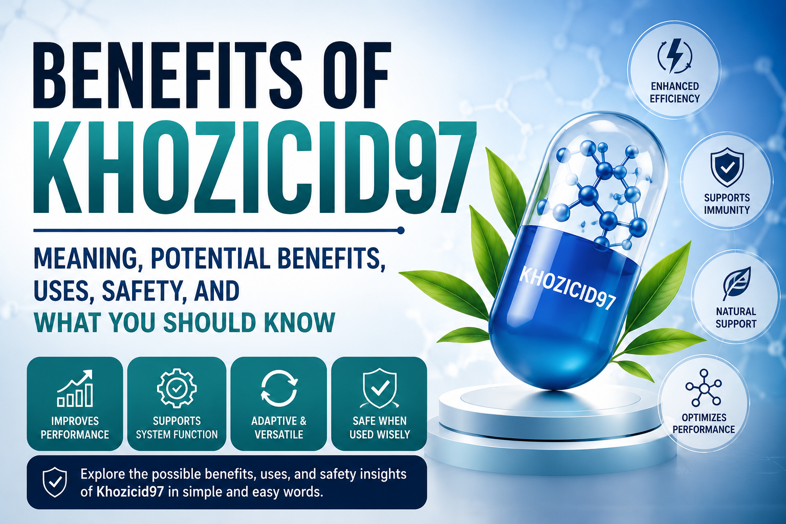 benefits of khozicid97