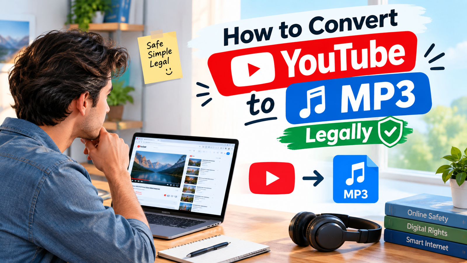 how to convert youtube to mp3 legally