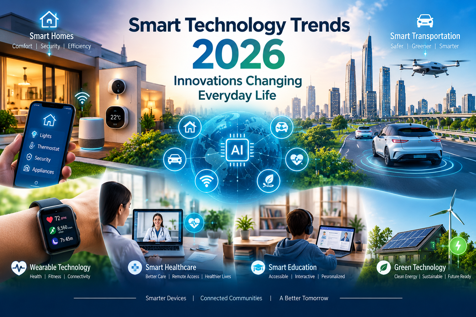 Smart Technology Trends 2026: Innovations Changing Everyday Life