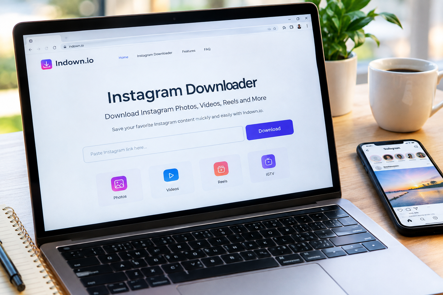 Indown.io: Instagram Downloader Guide
