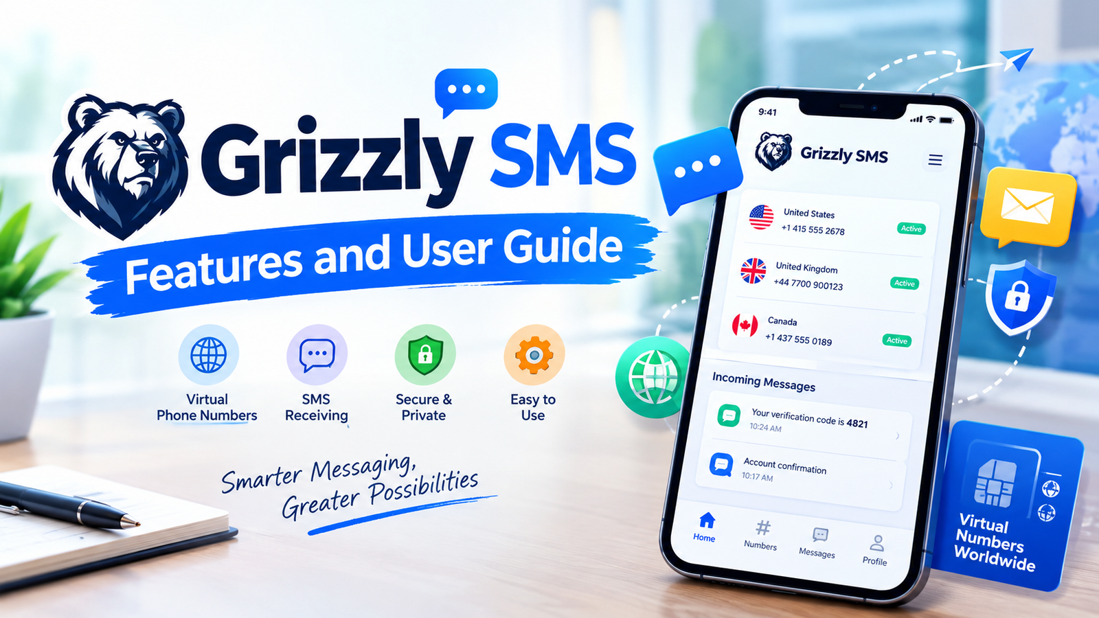 Grizzly SMS: Features and User Guide