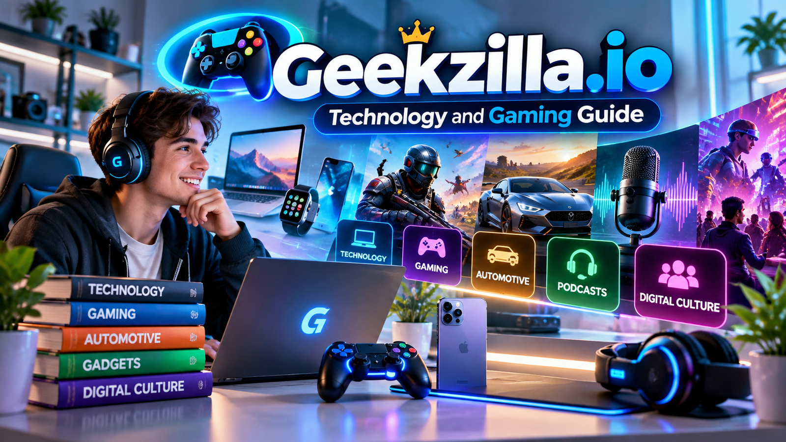 Geekzilla.io: Technology and Gaming Guide